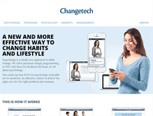 Tablet Screenshot of changetech.no